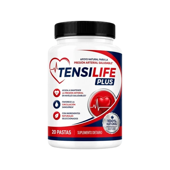 Tensilife Plus, suplemento dietario en cápsulas de apoyo cardiovascular, comprar en Colombia